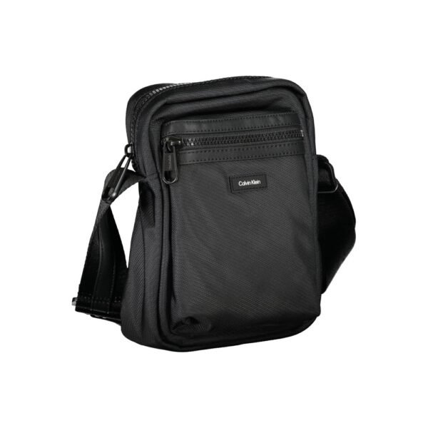 Calvin Klein Sleek Black Recycled Shoulder Bag - Image 3
