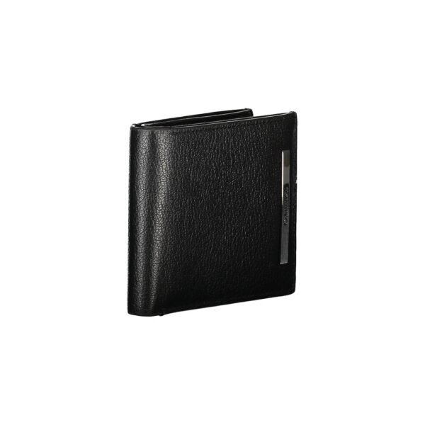Calvin Klein Elegant Black Leather Wallet with RFID Block - Image 3