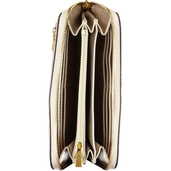 Guess Jeans Chic Beige Multi-Compartment Wallet - Image 3