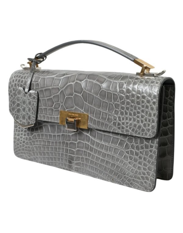 Balenciaga Alligator Leather Medium Shoulder Bag - Image 2