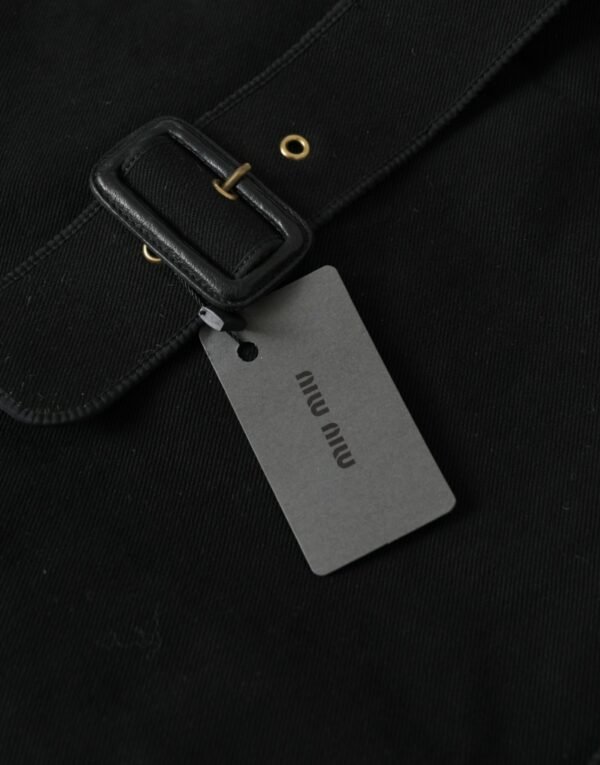 Miu Miu Chic Black Denim Tote for Everyday Elegance - Image 2