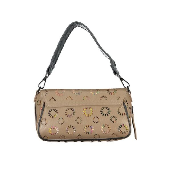 Desigual Beige Polyethylene Handbag - Image 2