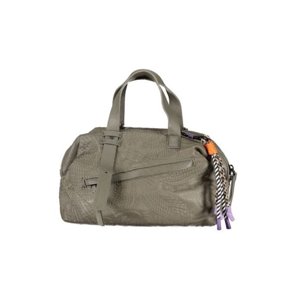 Desigual Green Polyethylene Handbag - Image 2