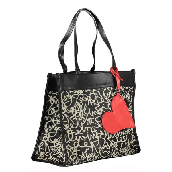Desigual Black Polyester Handbag - Image 2