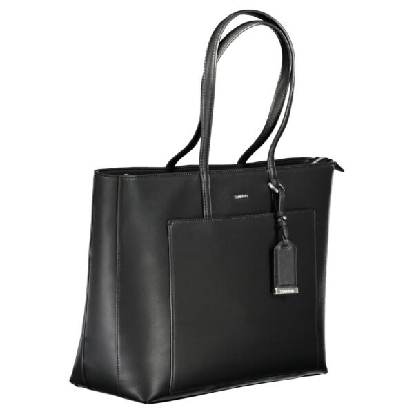 Calvin Klein Black Polyester Handbag - Image 3