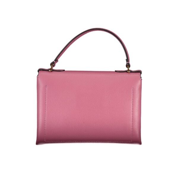 Coccinelle Pink Leather Handbag - Image 2