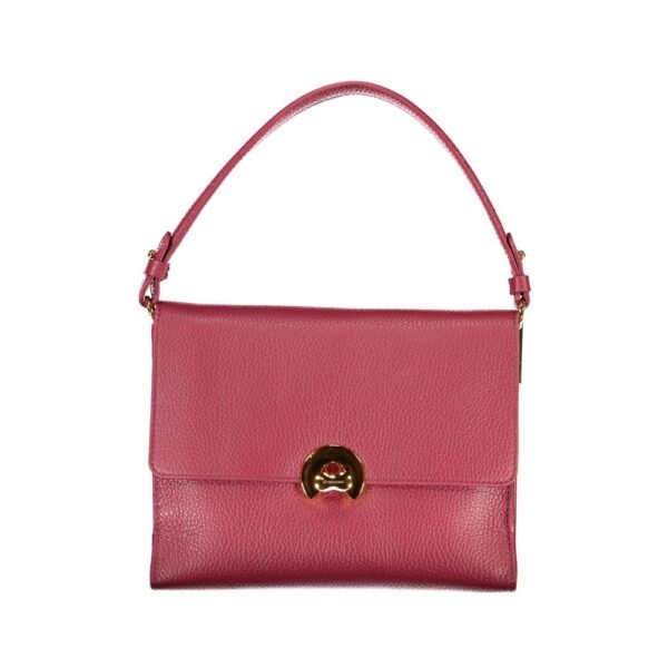 Coccinelle Red Leather Top Handle Bag