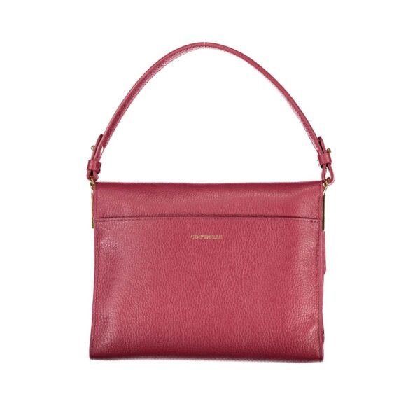 Coccinelle Red Leather Top Handle Bag - Image 2