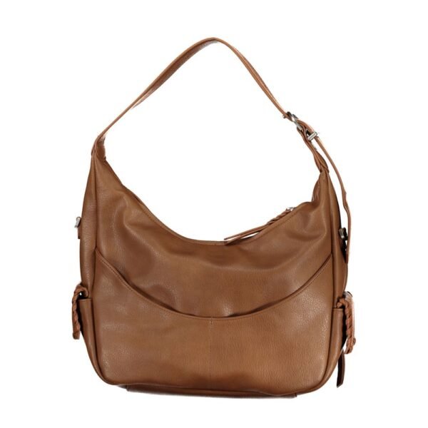Desigual Brown Polyethylene Handbag - Image 2