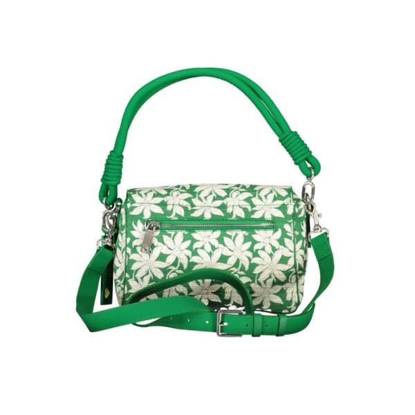 Desigual Green Polyethylene Handbag - Image 2