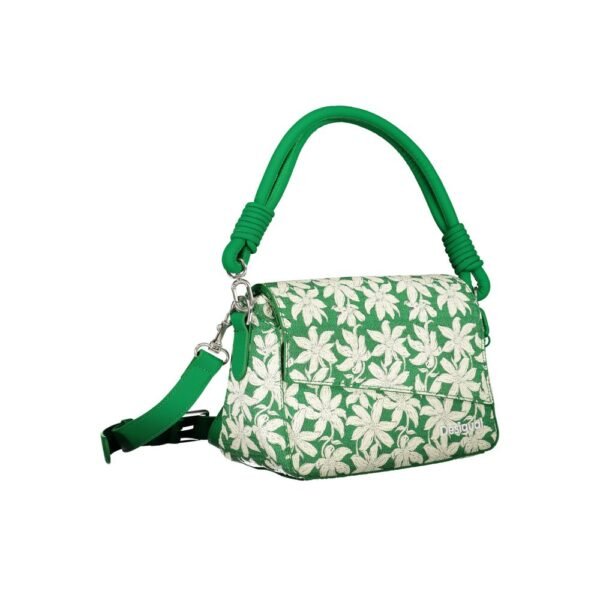 Desigual Green Polyethylene Handbag - Image 3