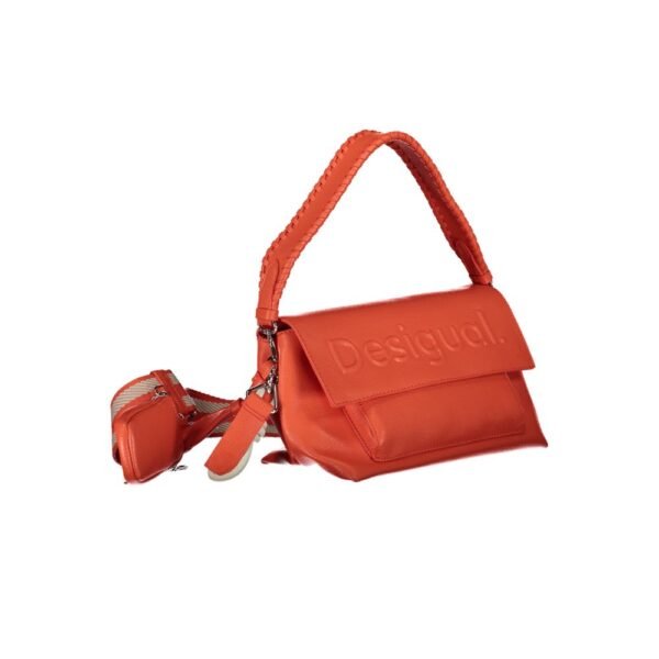 Desigual Pink Polyethylene Handbag - Image 3