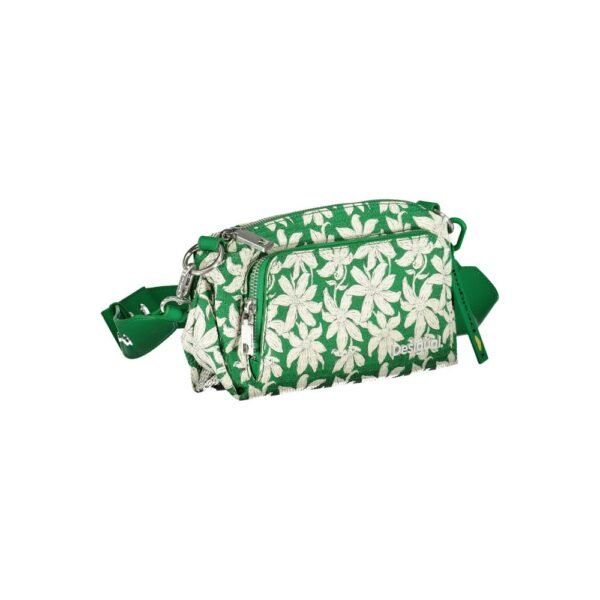 Desigual Green Polyethylene Handbag - Image 3