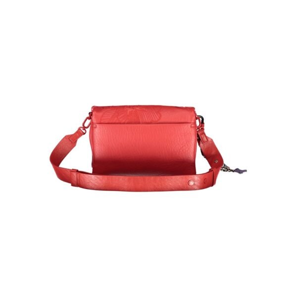 Desigual Red Polyethylene Handbag - Image 2