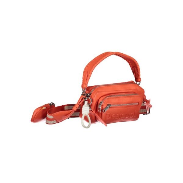 Desigual Pink Polyethylene Handbag - Image 3