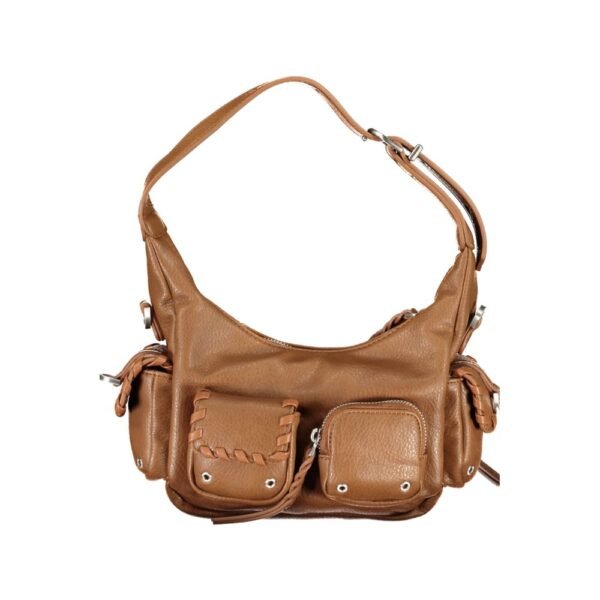 Desigual Brown Polyethylene Handbag - Image 2