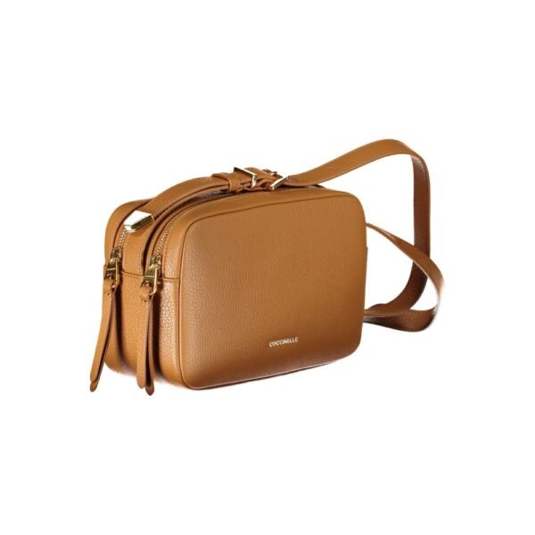 Coccinelle Brown Leather Women Handbag - Image 3