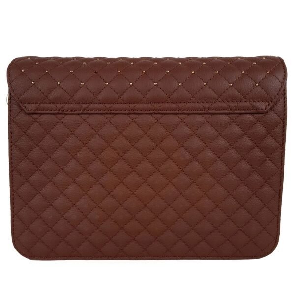 Baldinini Trend Chic Quilted Calfskin Shoulder Bag with Studs - Image 2