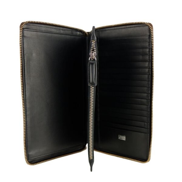 Cavalli Class Sophisticated Brown Leather Wallet - Image 3
