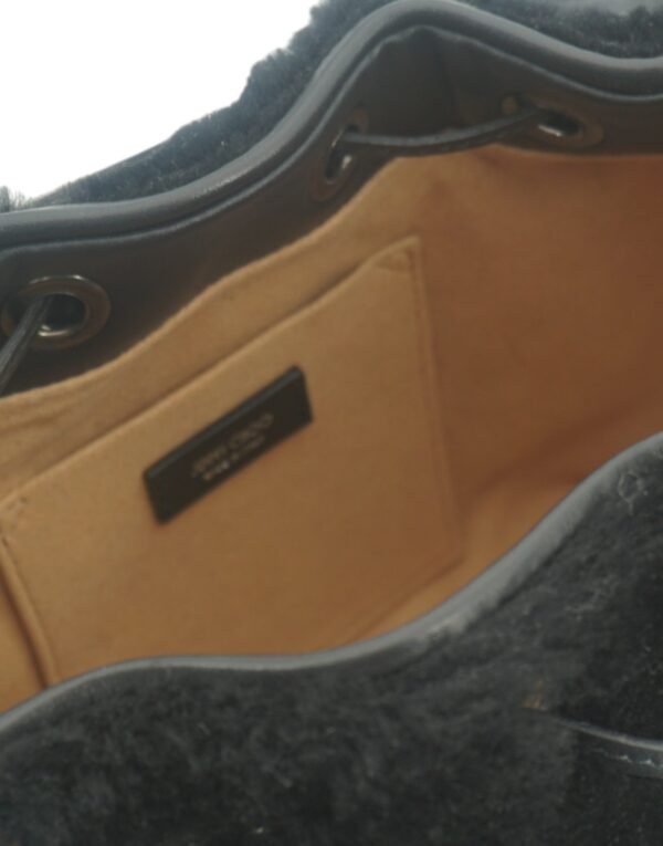 Jimmy Choo Black Leather Top Handle and Shoulder Bag - Image 5