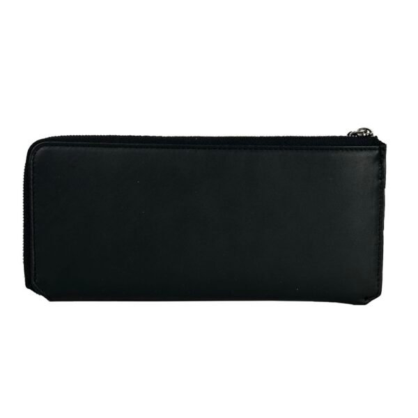 Baldinini Trend Elegant Black Leather Travel Organizer - Image 2