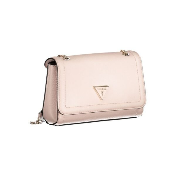 Guess Jeans Pink Polyethylene Handbag - Image 3