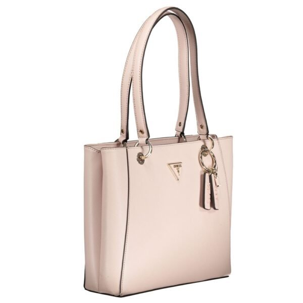 Guess Jeans Pink Polyethylene Handbag - Image 3
