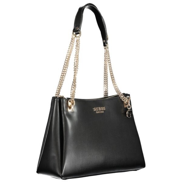 Guess Jeans Black Polyethylene Handbag - Image 3