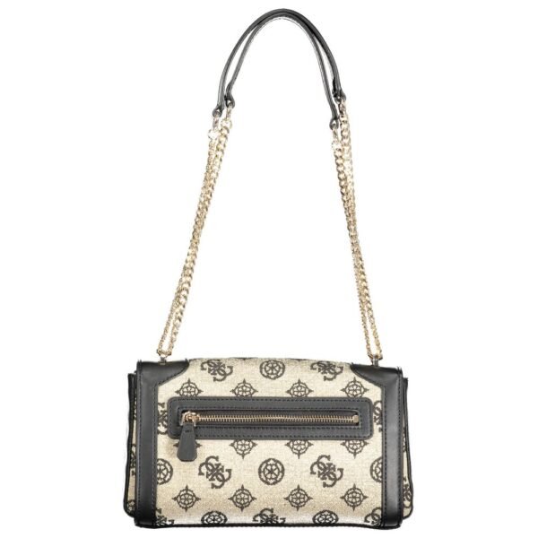 Guess Jeans Black Cotton Women Top Handle Bag - Image 2