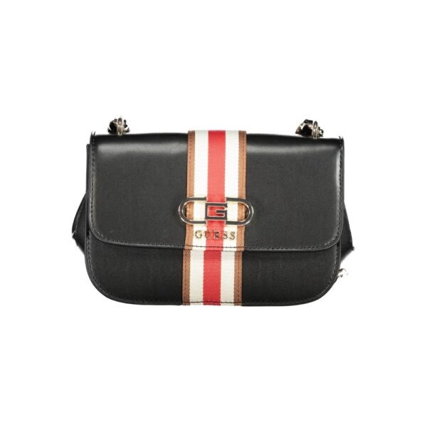 Guess Jeans Black Top Handle Bag for Women