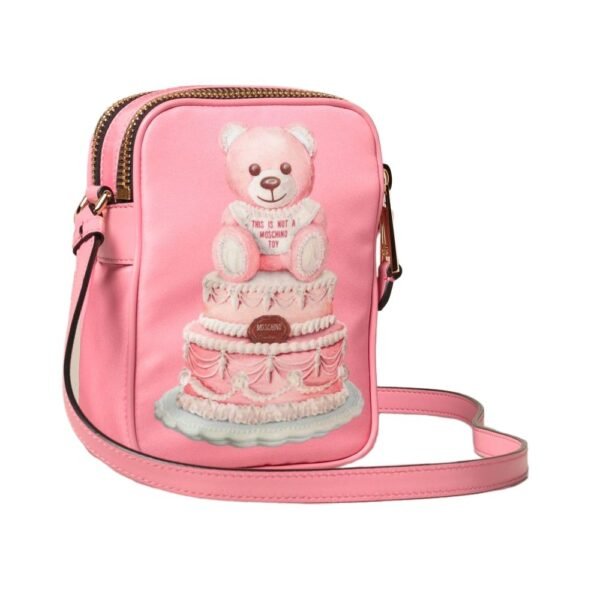 Moschino Couture Pink Nylon Women Crossbody Bag - Image 2
