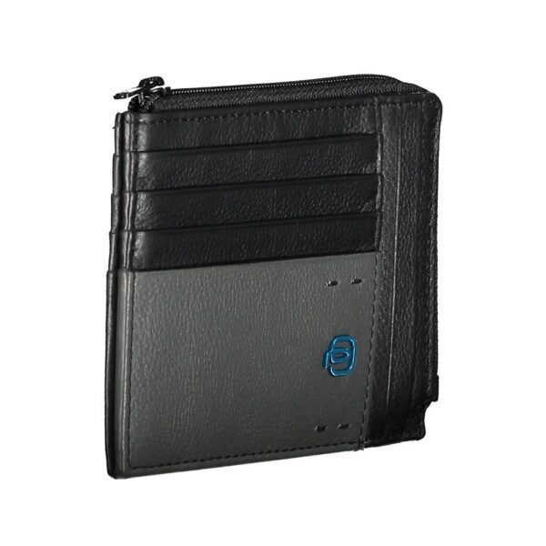 Piquadro "Black Leather Men Wallet" - Image 3