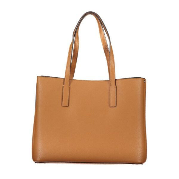 Guess Jeans Brown Polyethylene Handbag - Image 2