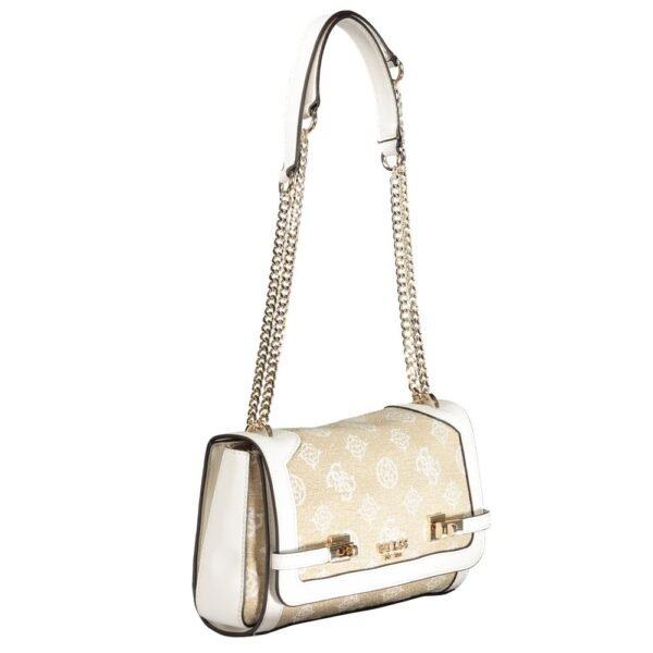 Guess Jeans White Cotton Handbag - Image 3
