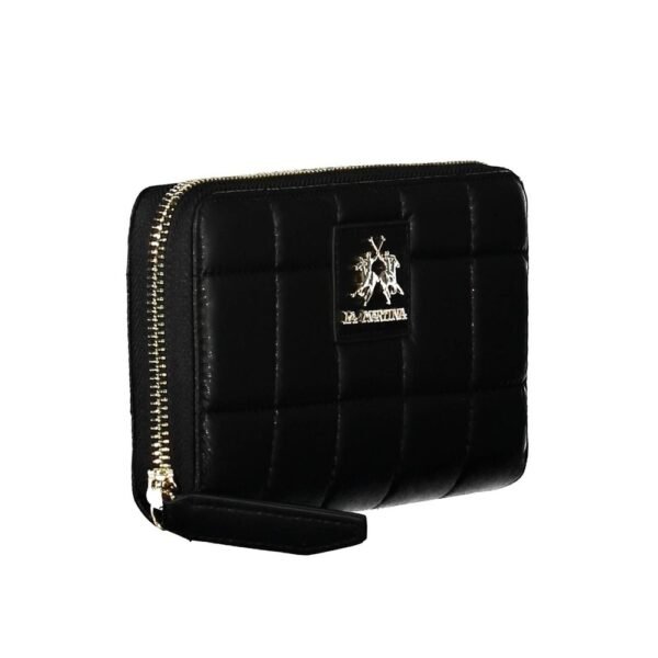 La Martina Black Polyethylene Women Handbag - Image 3