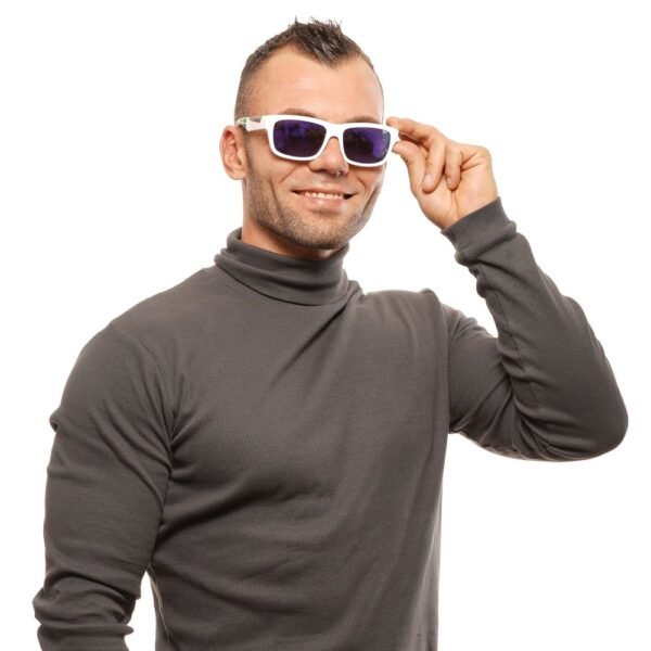 Bolle White Unisex Sunglasses - Image 5