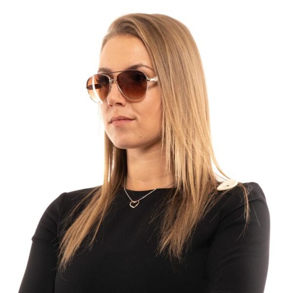 Guess Gold Women Sunglasses - Image 4