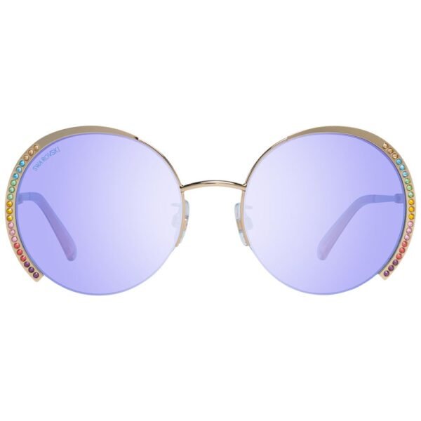 Swarovski Gold Women Sunglasses - Image 2