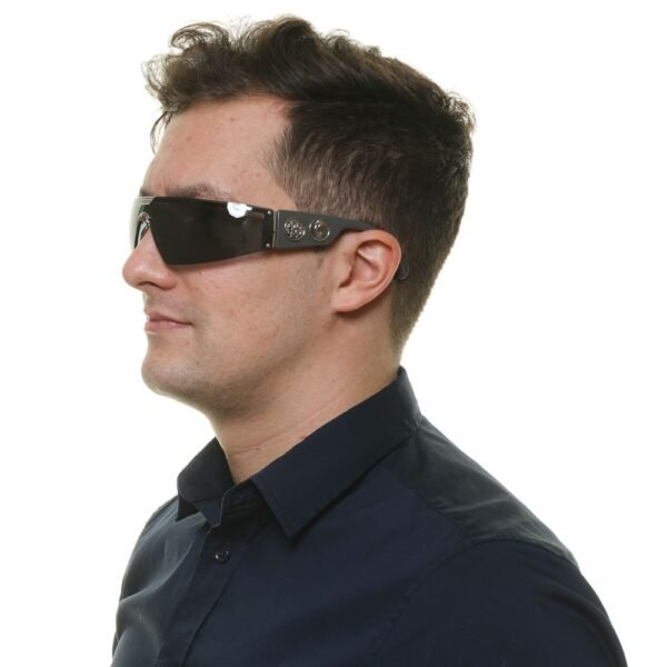 Roberto Cavalli Black Men Sunglasses - Image 4