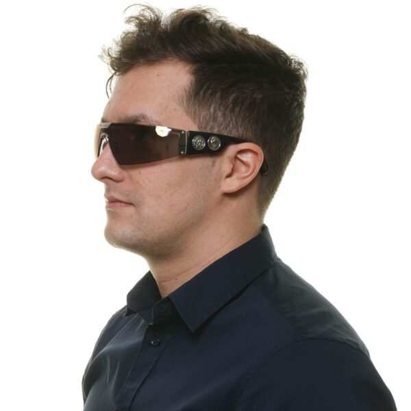 Roberto Cavalli Black Men Sunglasses - Image 4