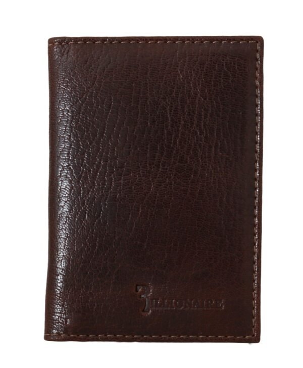 Billionaire Italian Couture Elite Moro Leather Men's Wallet - Image 6