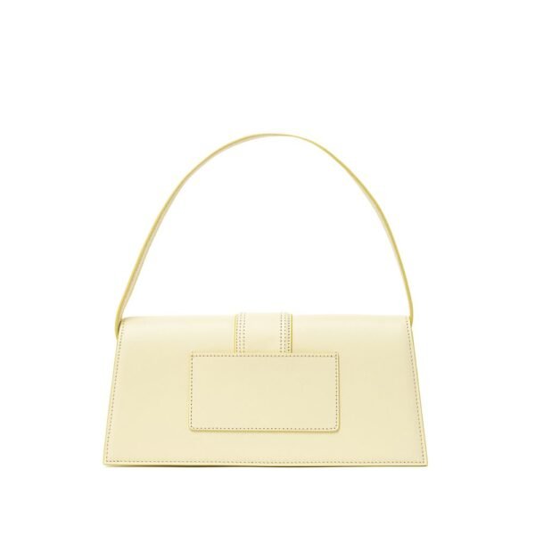 Jacquemus Yellow Leather Shoulder Bag - Image 2