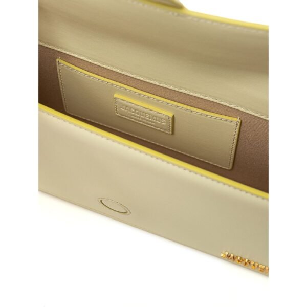 Jacquemus Yellow Leather Shoulder Bag - Image 4