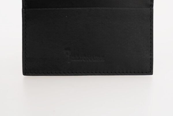 Billionaire Italian Couture Exquisite Black Leather Men's Wallet - Image 5