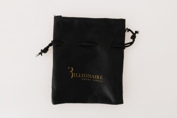 Billionaire Italian Couture Exquisite Black Leather Men's Wallet - Image 7