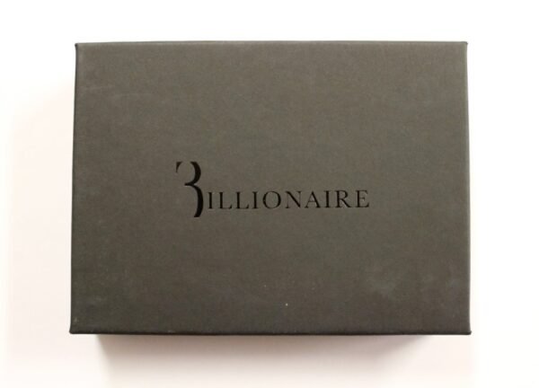 Billionaire Italian Couture Elegant Men's Leather Wallet in Brown - Image 7