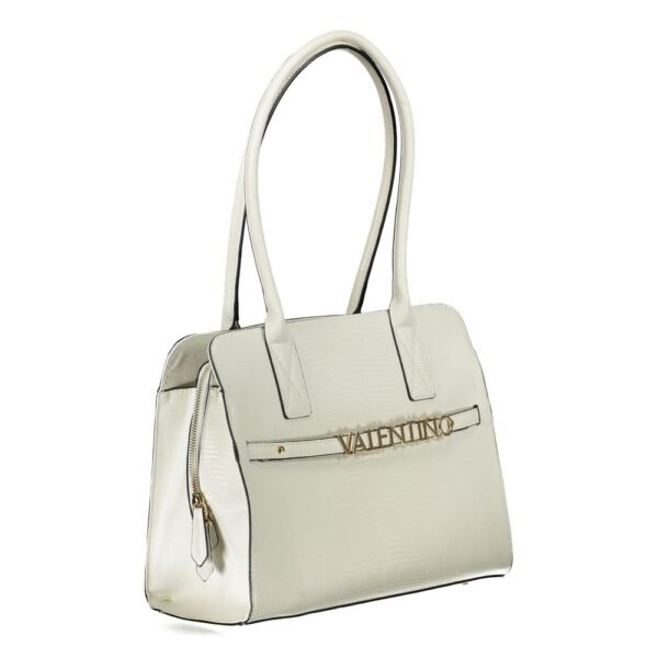 Valentino Bags White Polyethylene Handbag - Image 3