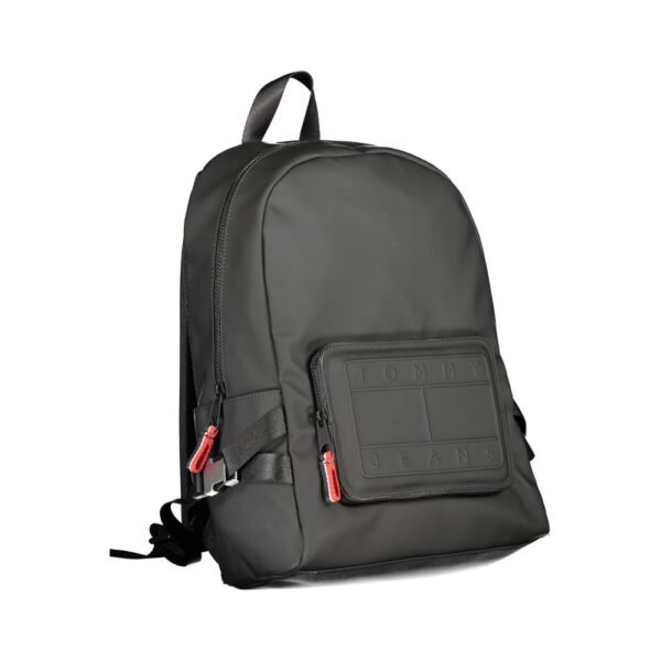 Tommy Hilfiger Black Polyester Backpack - Image 3