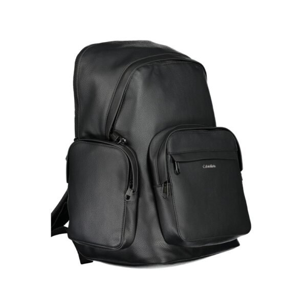 Calvin Klein Black Polyester Backpack - Image 3