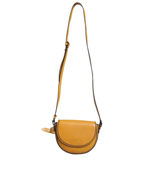 Brunello Cucinelli Light Brown Leather Logo Waist Strap Sling Bag - Image 2